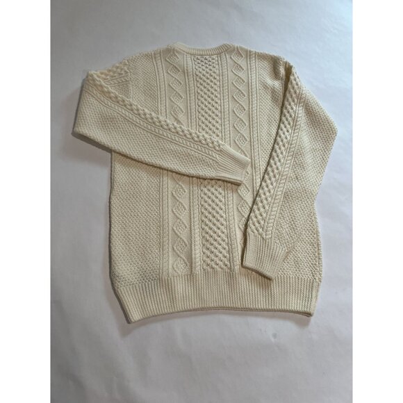 Robe di Kappa Cable Knit Sweater in Ivory - Picture 4 of 4